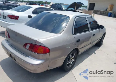 2000 Toyota Corolla Ce from USA, damaged, VIN 1NXBR12E1YZ325222